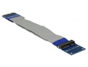 Delock Mini PCI Express / mSATA hosszabbító kábel 13cm (65837)